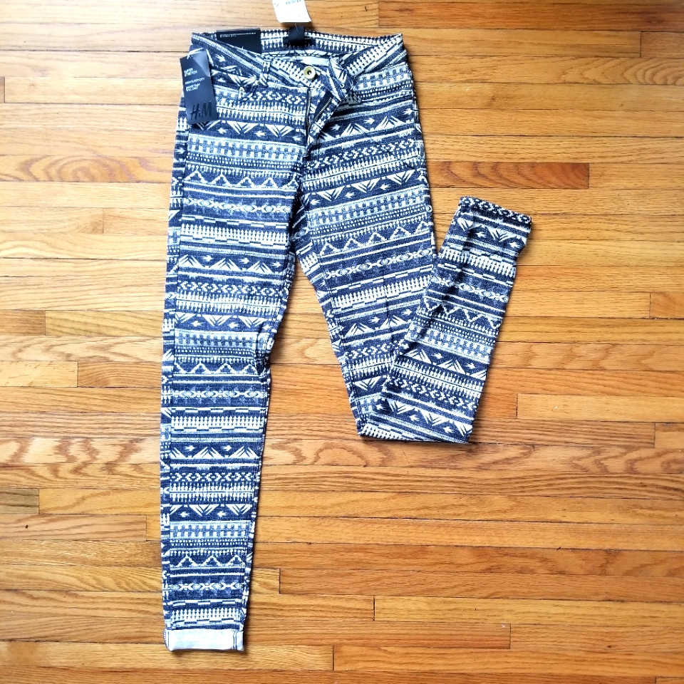 Hm Patterned Jeans